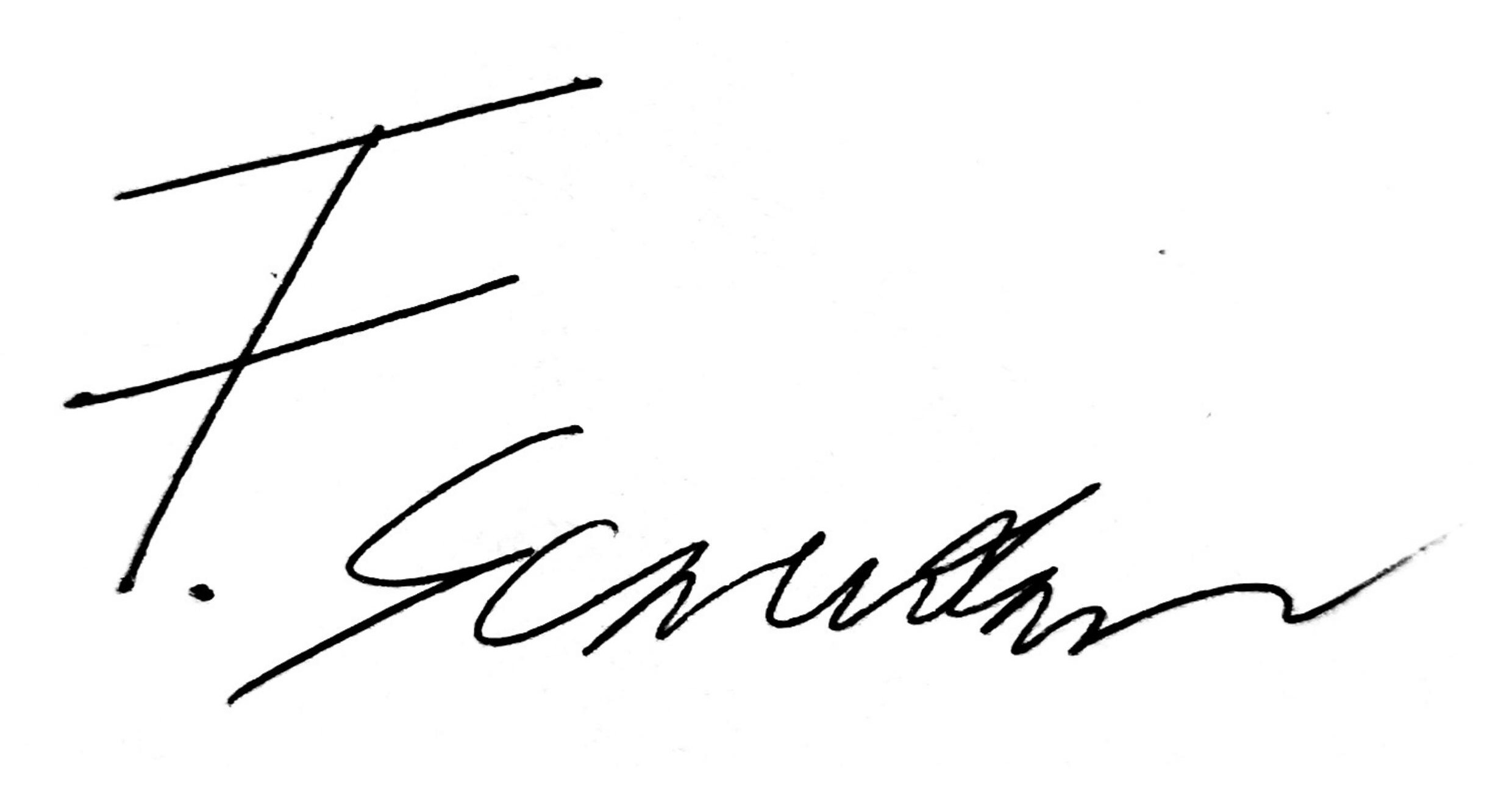 Unterschrift (eingescannt)